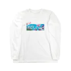 Honey Wonderのアイアムヤング　sky and flower Long Sleeve T-Shirt