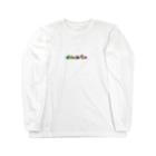 スクーバモンスターズ🤿公式グッズの連なるスクモン Long Sleeve T-Shirt