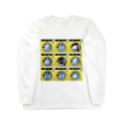 TOMOKUNIのコインランドリー Coin laundry【３×３】 Long Sleeve T-Shirt