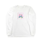 girls girls girlsのa relaxing girl Long Sleeve T-Shirt