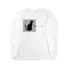 coeur.yu（クードットユー）の「黒猫」 Long Sleeve T-Shirt