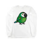 Cody the LovebirdのChubby Bird ヒメコンゴウインコ Long Sleeve T-Shirt