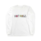 m3t(ﾓﾄﾐｯﾂ)のHOTDOGS Long Sleeve T-Shirt