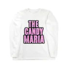 THE CANDY MARIAのBIG Pink Logo ロングスリーブTシャツ