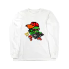 オリジナルデザインTシャツ　SMOKIN'のBean DJ Long Sleeve T-Shirt