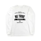 GRASCAのBE TRUE ロングスリーブTシャツ