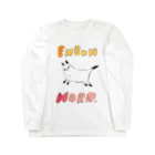 かわいい尻子玉の塩分濃度 Long Sleeve T-Shirt