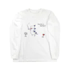 damage inkの喫煙怪獣 Long Sleeve T-Shirt