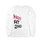 かすたむのNOT　AT　2ND　シンプル Long Sleeve T-Shirt