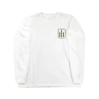 kg_shopの[☆両面] チーソーの赤い部分 Long Sleeve T-Shirt