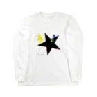 Number8（ナンバーエイト）のBIG STAR（星柄）ペイント Long Sleeve T-Shirt