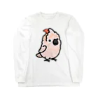 Cody the Lovebirdのオオバタン ロングスリーブTシャツ