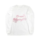 Mato15_StoreのDream Blooming ロングスリーブTシャツ