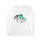 ハローティーワークスのニジマスどーん Long Sleeve T-Shirt