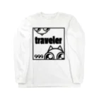 traveler999nftのTRAVELER999 キャラ Long Sleeve T-Shirt