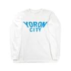 思いつきデザインfrom与論島のYORONCITY ロングスリーブTシャツ