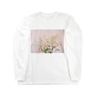 Kensuke Hosoyaの白いマーガレット Long Sleeve T-Shirt