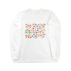 puikkoの北欧風イラスト　装身具 Long Sleeve T-Shirt