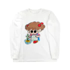 KANIKANIMARUのお花のともちゃん Long Sleeve T-Shirt