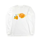 きちまのみかん布団で寝正月 Long Sleeve T-Shirt