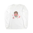 佳谷。のバラと女の子 Long Sleeve T-Shirt