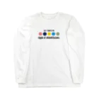 ティンペッツ SUZURI SHOPのripple at ロンティ Long Sleeve T-Shirt