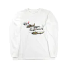 3DCGからのぉ～の4heli1 Long Sleeve T-Shirt