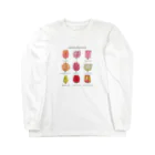 SUKIDEAFURETELUのtulip 図鑑 Long Sleeve T-Shirt