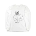 one-naacoのパグマッチョ Long Sleeve T-Shirt