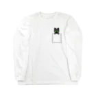 猫部のねこ　pokenyan くろにゃん Long Sleeve T-Shirt