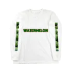 くまくま農園のWATERMELON Long Sleeve T-Shirt