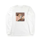 ポップヌードルのステーキとわんこ Long Sleeve T-Shirt