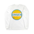 温泉グッズ@ブーさんとキリンの生活のONSEN Long Sleeve T-Shirt