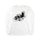 Remarkable Itemsのチェッカーシャドー錯視 Long Sleeve T-Shirt