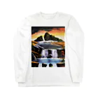 Isseyの奇山の滝 Long Sleeve T-Shirt