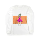 モノトーン星物販ブースの単眼Girl Long Sleeve T-Shirt