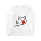 ポーランドボールSHOPのじゃぱん（Japan） ロングスリーブTシャツ