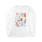 wan_no_e01のPOPO WAVE SWEAT ロングスリーブTシャツ