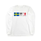 Vintage Revivalのスウェーデン軍 Swedish Army ユーロミリタリー ロングスリーブTシャツ