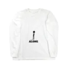 kyura-goteのALONE ロングスリーブTシャツ