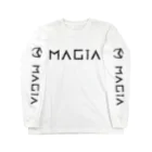 UG001 / Apparel lineのMAGIA longT ペイズリー/ブラック Long Sleeve T-Shirt
