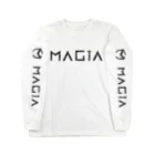 UG001 / Apparel lineのMAGIA longT ペイズリー/ブラック ロングスリーブTシャツ