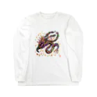 PUUTY LANDの百花繚乱 Long Sleeve T-Shirt