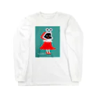 TakeLoop_goodsのGamaGirl ColorVer. Long Sleeve T-Shirt