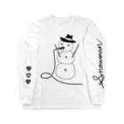 Akelto Dohnal のSNOWMAN（スノーマン） ロングスリーブTシャツ