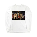 ArtGoodsのサンドロ・ボッティチェッリ『春（プリマヴェーラ）』 Long Sleeve T-Shirt