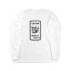 nya-mew（ニャーミュー）のこねこ出没注意！ Long Sleeve T-Shirt