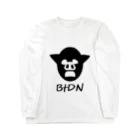 ぶた丼2017の解像度１００億倍BtDNロゴ Long Sleeve T-Shirt