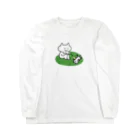 けちゃっぷごはんのお店の猫と遊びたい Long Sleeve T-Shirt