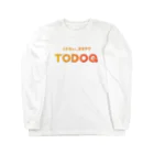 TODOQ（トドキュー）のTODOQロゴ グラデーション ロングスリーブTシャツ